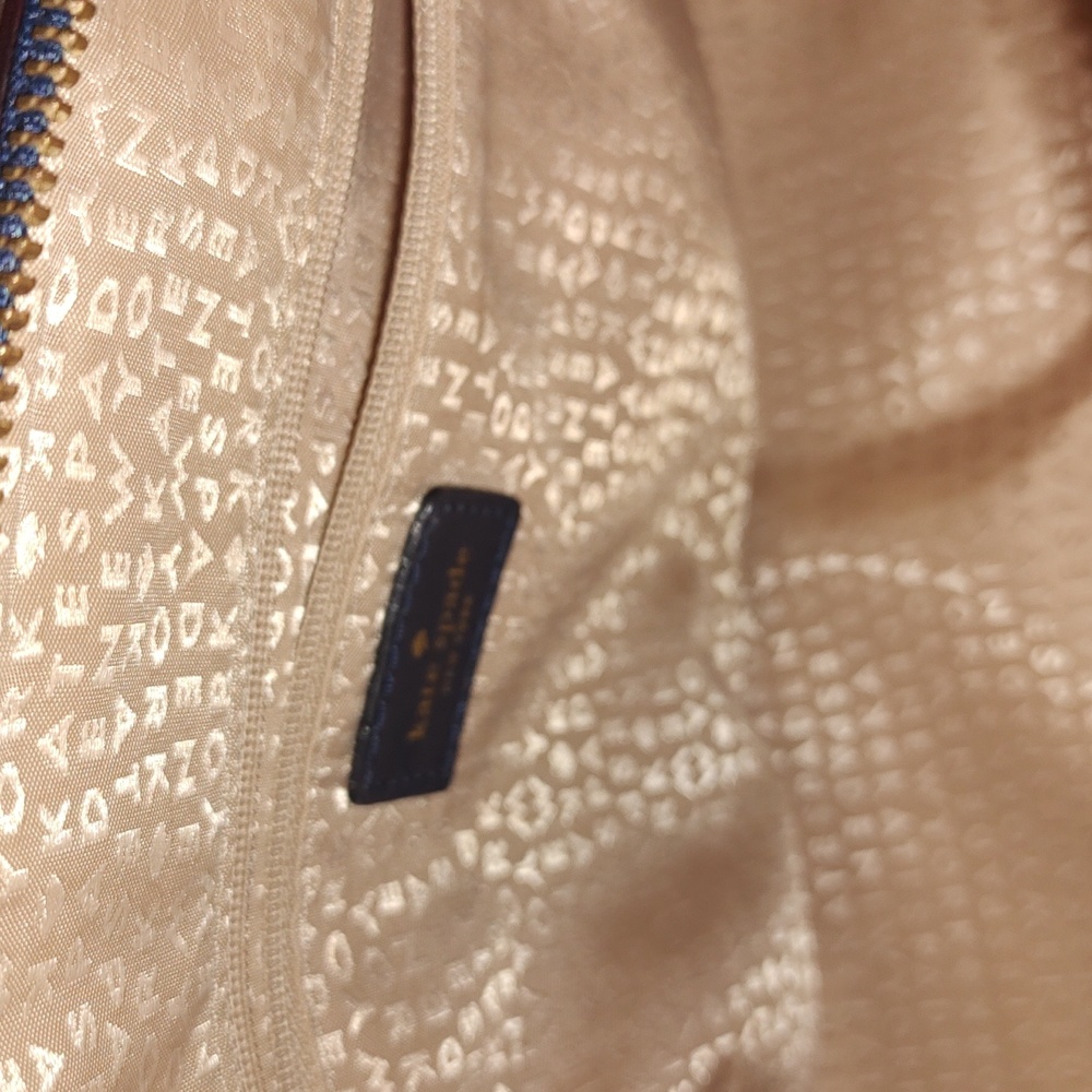 Super Rare Kate Spade Blue Plaid Bag - Picture 5 of 15